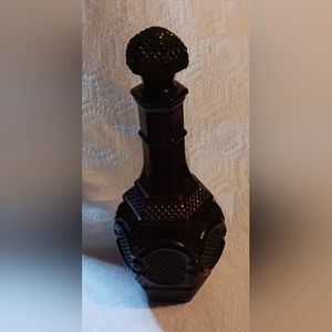 Avon Ruby Red Cape Cod Wine Decanter---doesn't have bubble bath in it now